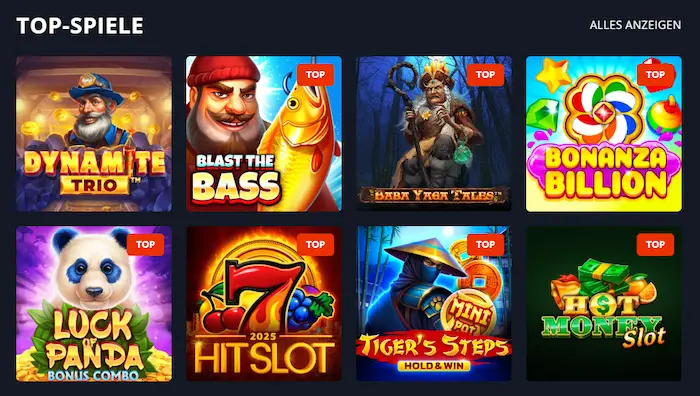 Golden Star Casino spiele