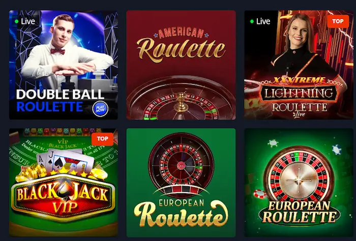 Golden Star Casino tisch