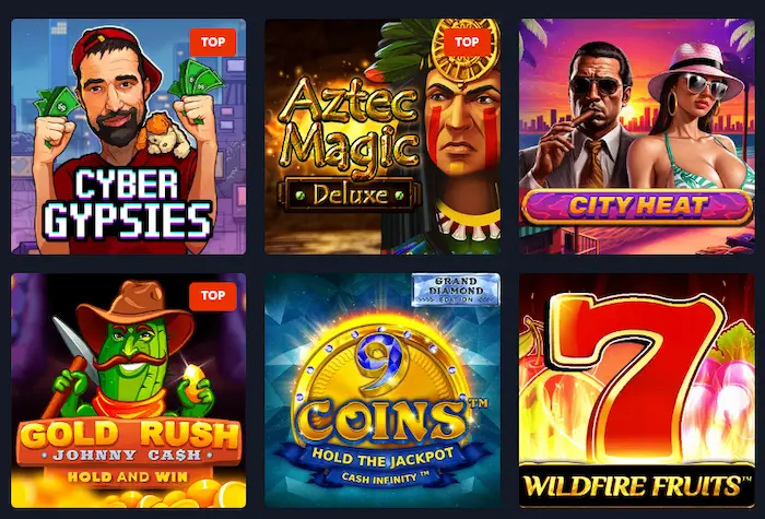 Golden Star Casino games